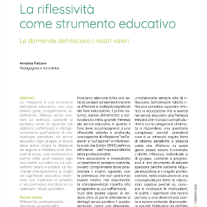 La riflessività come strumento educativo
