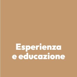 Esperienza e educazione