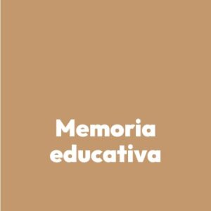 Memoria educativa