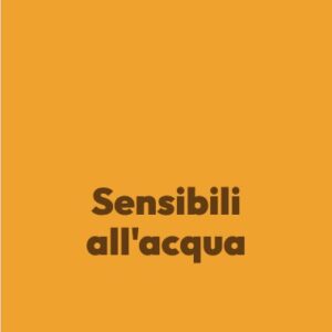 Sensibili all’acqua
