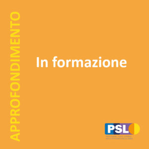 In formazione